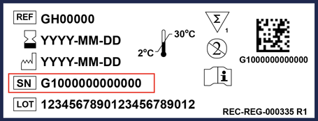 Serial number capture from SN block