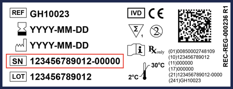 Serial number capture from alternate SN block